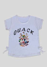 Quack Printed Short Sleeves T-shirt