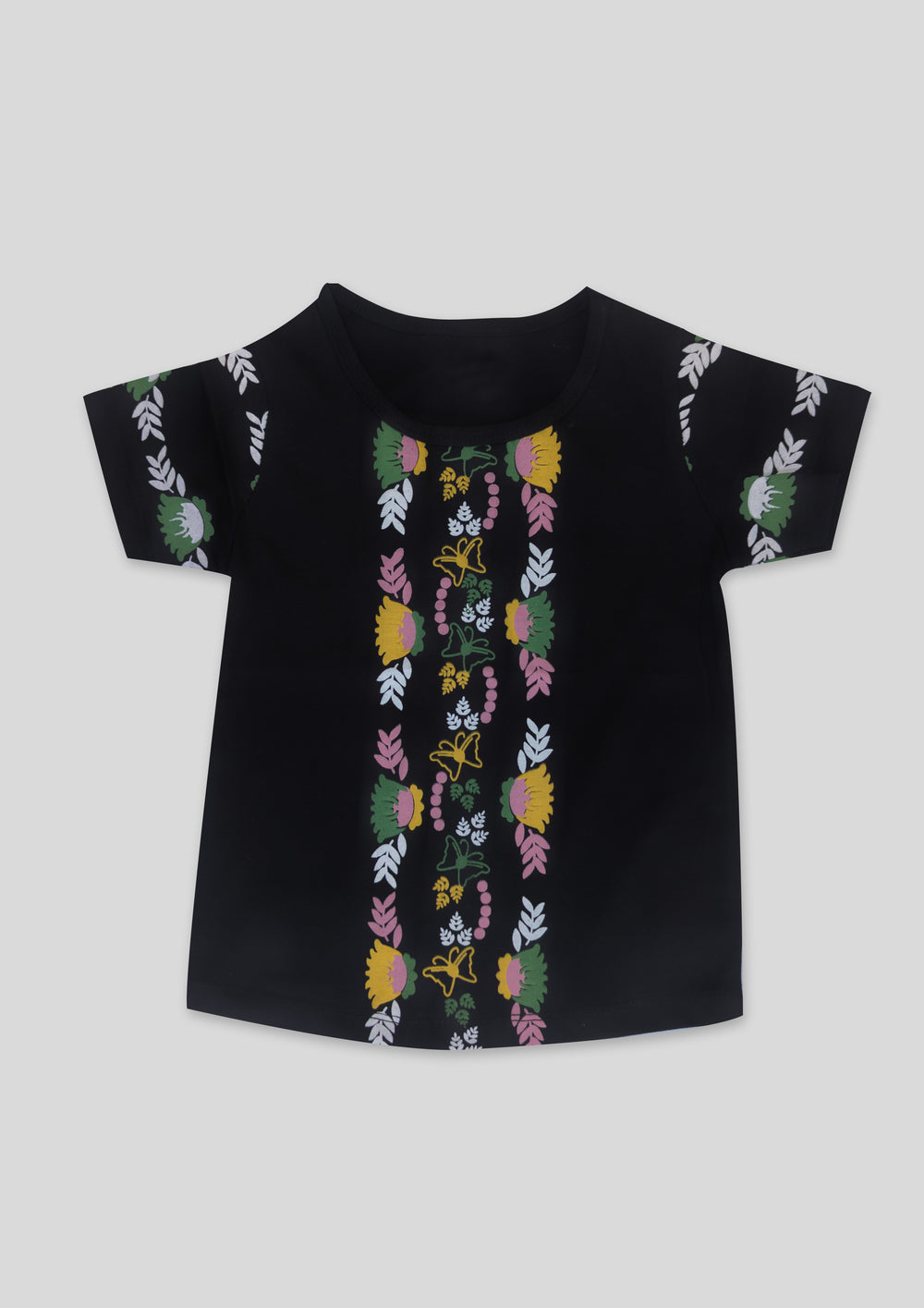 Floral Printed Short Sleeves T-shirt