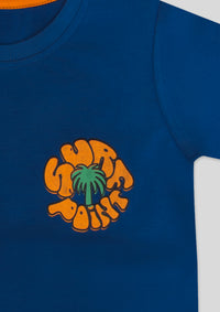 Short sleeves casual printed T-shirt