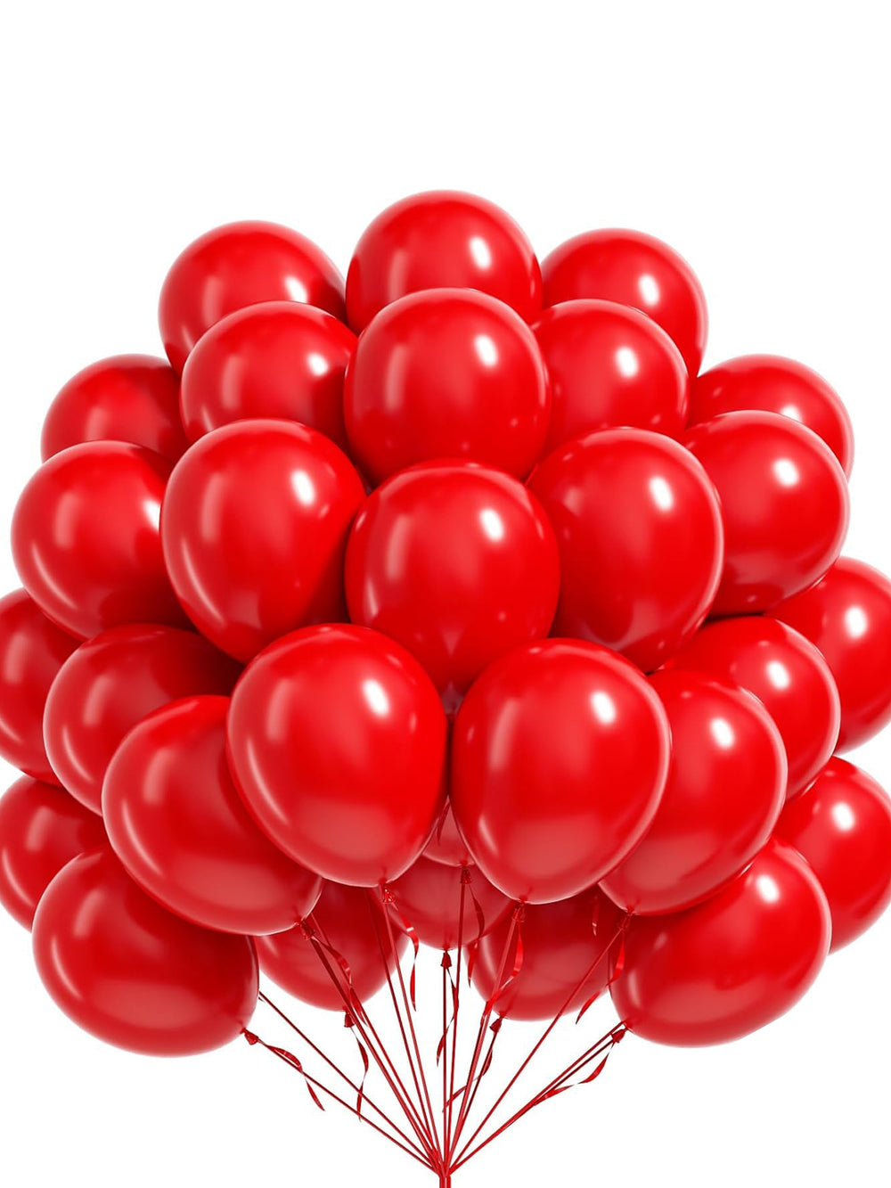 LATEX BALLOONS- RED SHADES