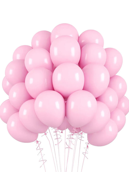 LATEX BALLOONS- PINK SHADES