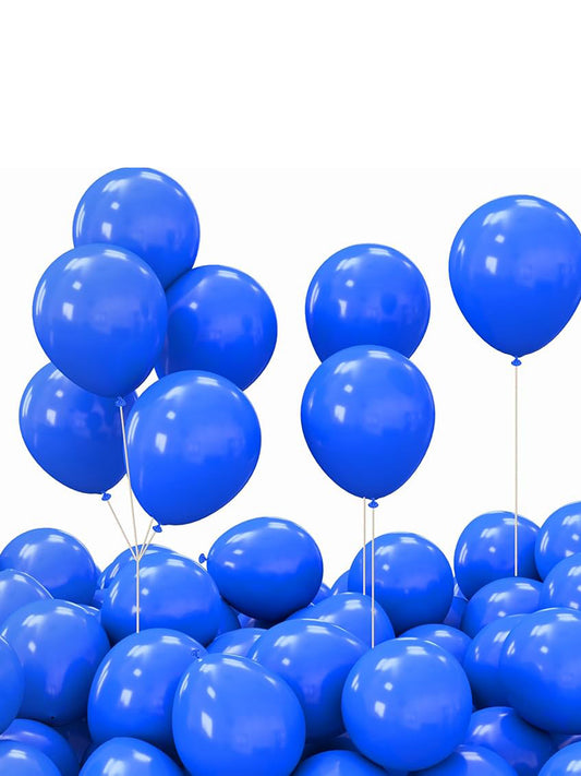 LATEX BALLOONS- BLUE SHADES