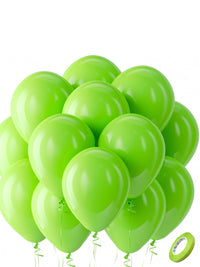 LATEX BALLOONS- GREEN SHADES