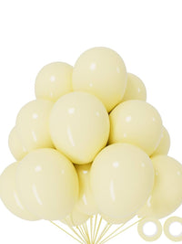 LATEX BALLOONS- YELLOW SHADES